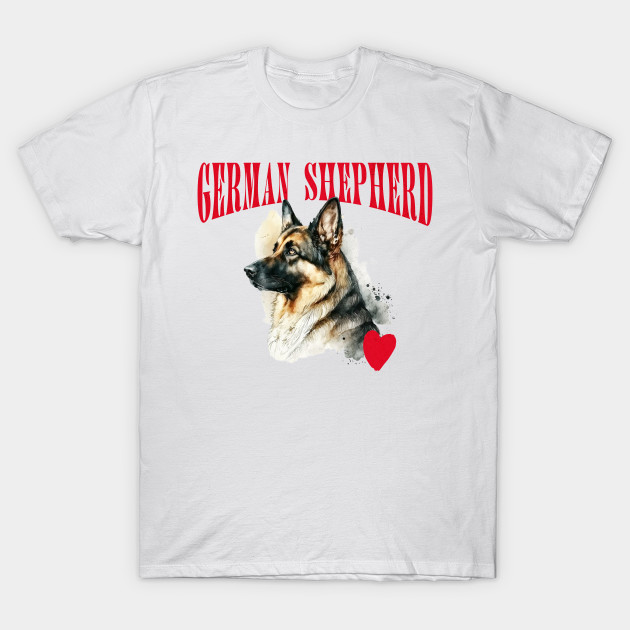 German Shepherd Dog Lover by MEWRCH